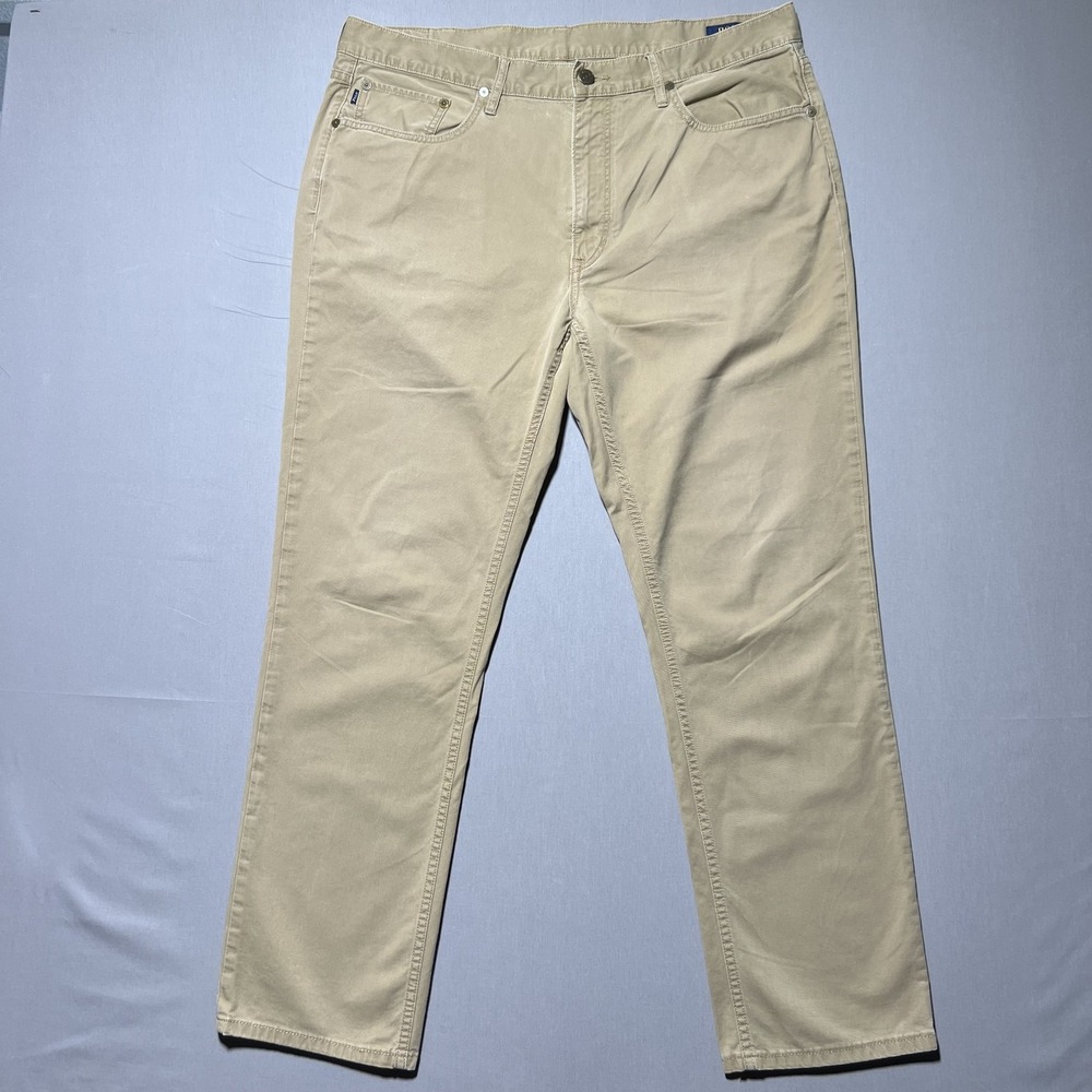 Polo Ralph Lauren Pants‎ Mens 36x29 Khaki Stretch Slim Straight Fit Chino Casual